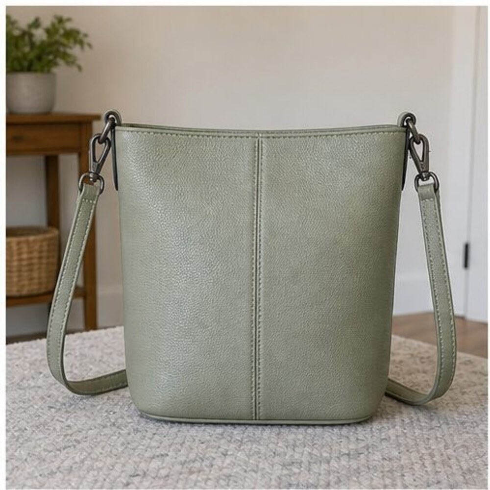 Cognac Vegan Leather Bag